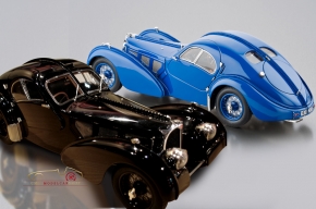 Doppelset: CMC Bugatti T57 SC Atlantic CMC M-083 und CMC Bugatti Typ 57 SC Atlantic CMC M-085