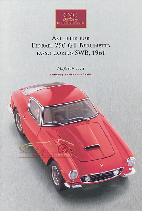CMC modèles brochure Ferrari 250 GT Berlinetta,1961