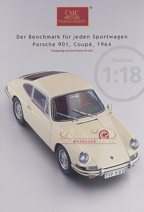 CMC modèles brochure Porsche 901 Coupé,1964