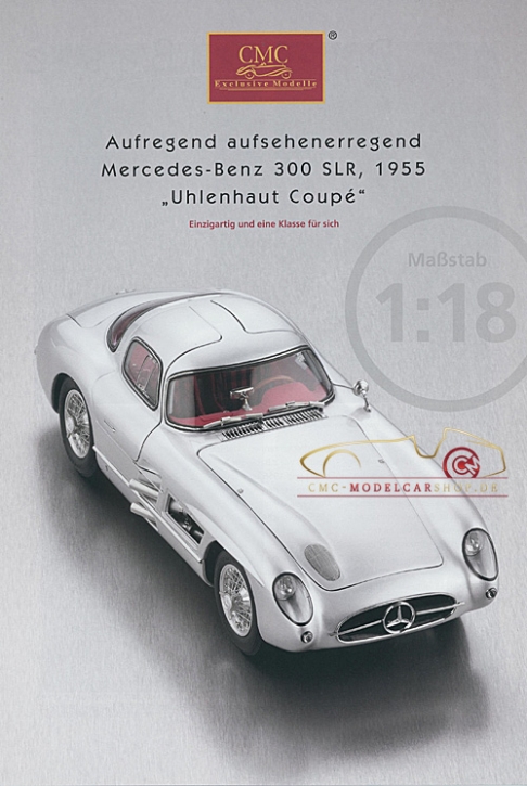CMC modèles brochure Mercedes-Benz 300 SLR, 1953