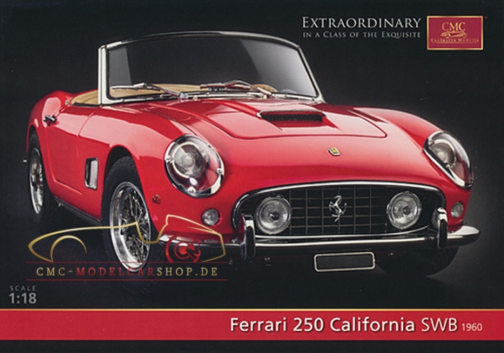 CMC modèles brochure Ferrari 250 California SWB