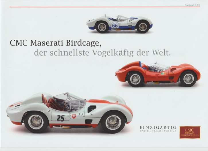 CMC Prospekt Maserati Birdcage