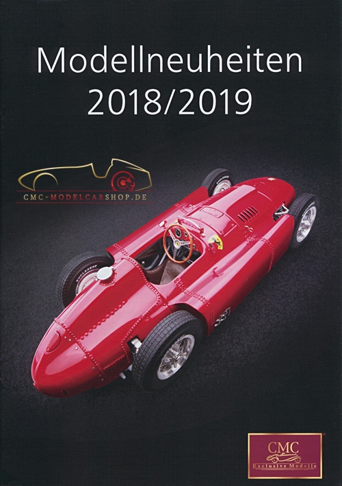 CMC model car brochure news 2018/2019