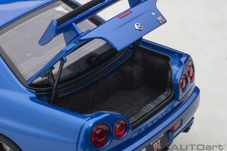 Autoart 77408 Nissan Skyline GT-R (R34) V-spec II, my-modelcarshop