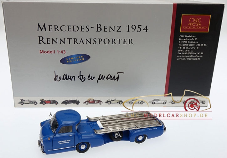 CMC Mercedes-Benz Renntransporter, Hans Herrmann, 1/43