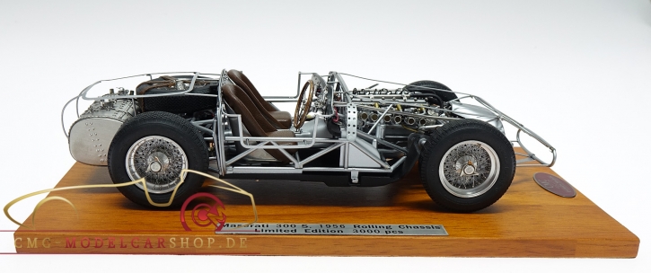 CMC M-109 Maserati 300S Rolling Chassis, cmc-modelcarshop