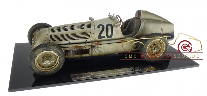 CMC Mercedes-Benz W25, #20 Eifelrennen, 1934 "DIRTY HERO ®" Jubiläumsmodell "20 Jahre CMC"