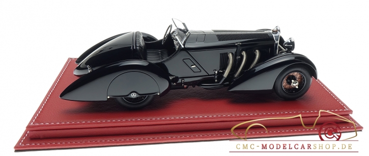 CMC Mercedes SSK "Le Prince Noir" incl. Atlantic vitrine