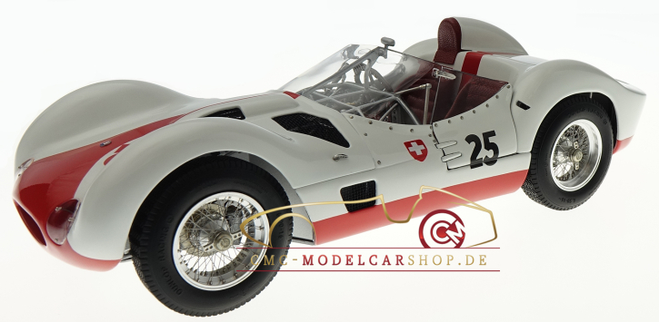 CMC Maserati Tipo 61 "Birdcage", #25, Gewinner SCCA Pensacola April 1960, Gaston “Gus” Andrey