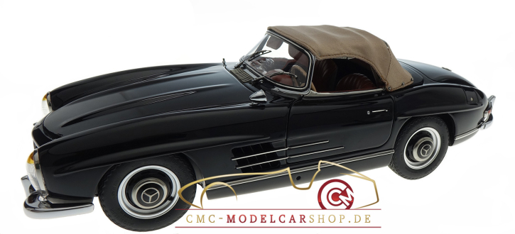 CMC Mercedes-Benz 300 SL, W198, black, Softtop