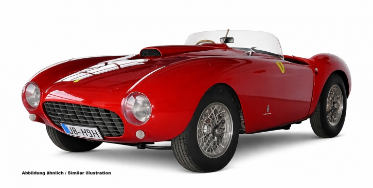 CMC Ferrari 375 MM Spider, rot