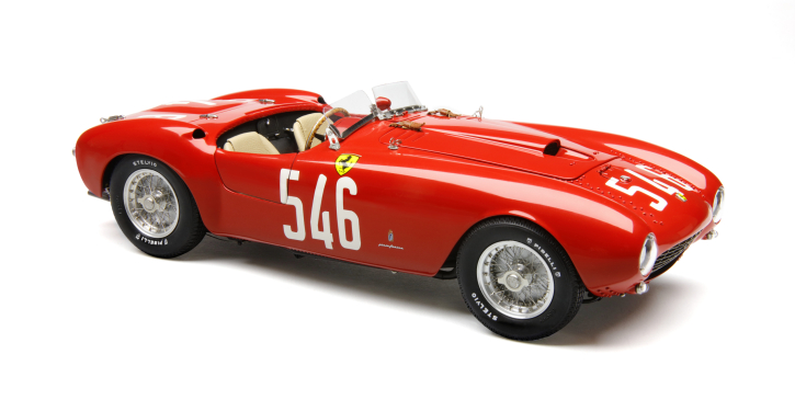 CMC Ferrari 375 MM Spider, rot, #546, Mille Miglia