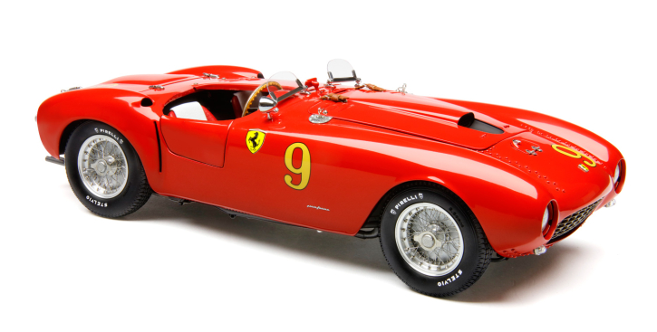 CMC Ferrari 375 MM Spider, rot, #9, GP Savannah