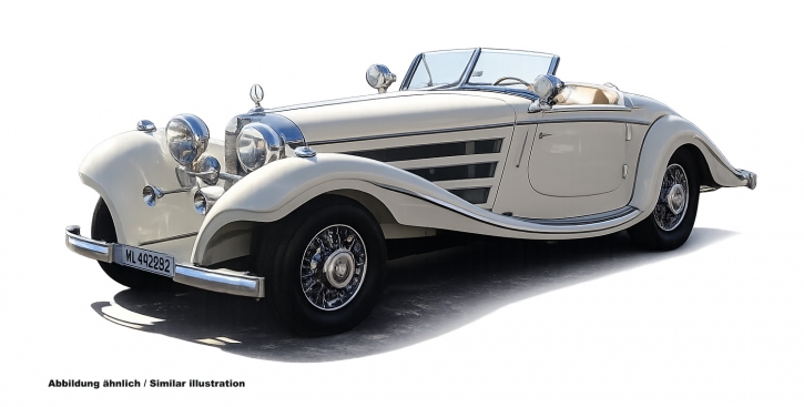 CMC Mercedes Benz 500K Spezial Roadster, weiss