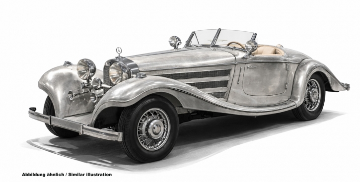 CMC Mercedes Benz 500K Spezial Roadster, unlackiert