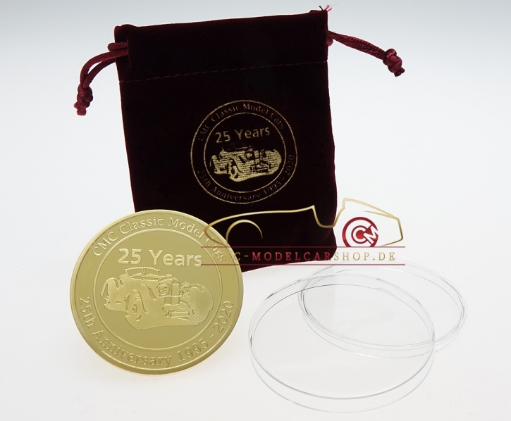 Médaille doré 25 Ans CMC