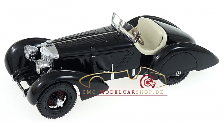 CMC Mercedes SSK Trossi, 1932 "Der Schwarze Prinz", Innen Leder Weiss