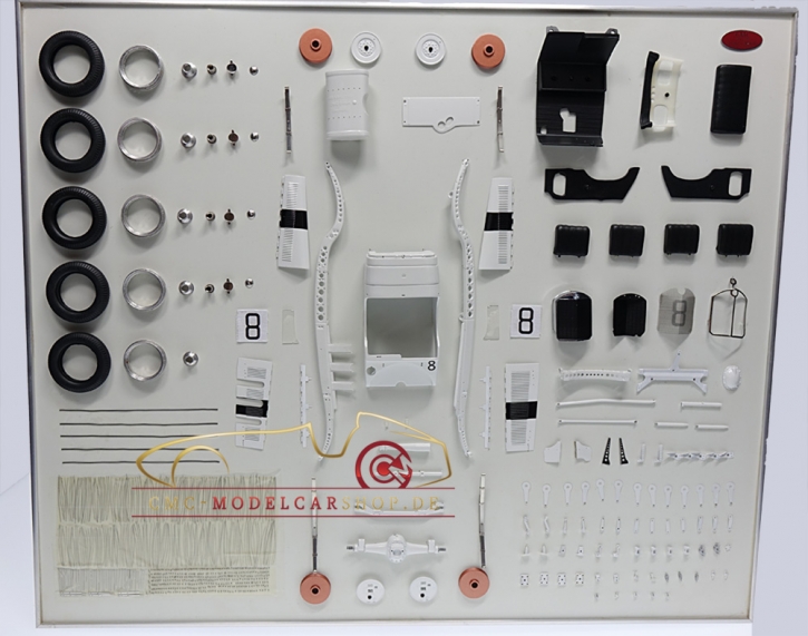 CMC Model Art Mercedes-Benz SSKL #8 Bauteile Display