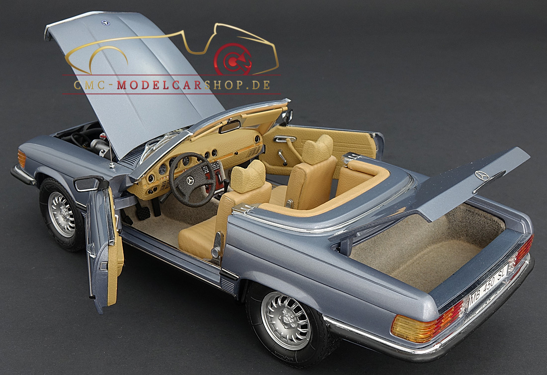自動車 CMC MERCEDES BENZ 1973-1980 450 SL 1/18 CMC Mercedes-Benz 450 SL, model car, miniature, M024A