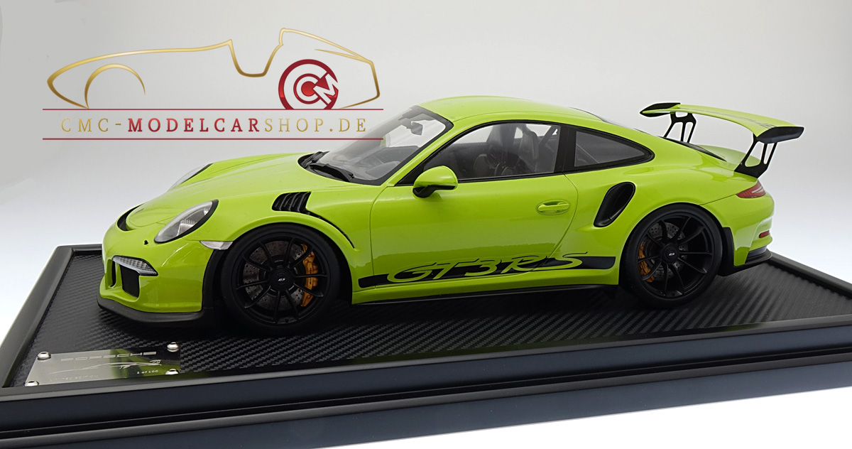 Porsche 911 (991) GT3 RS lightgreen, Limited Edition 100-WAX02200001