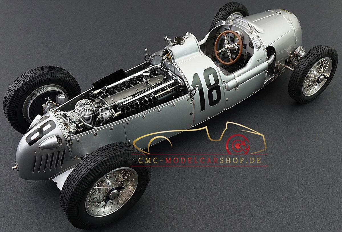 Auto Union Type D 1938 - die cast - modèle de collection - CMC M-027