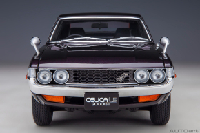 Autoart Toyota Celica Liftback 2000GT (RA25) 1973, violet foncé métallisé