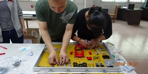 Production Photos CMC Ferrari 250 GTO parts display board