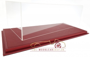 Atlantic Vitrine Mulhouse cuir rouge 1:12 modèles