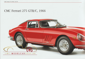 CMC model car brochure Ferrari 275 GTB/C, 1966