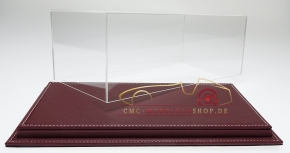 Atlantic vitrine Mulhouse, cuir bordeaux, 1:18 modèles
