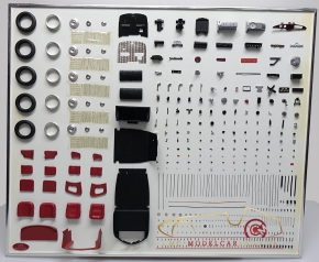 CMC Model Art Audi Front Roadster Panneau de pièces