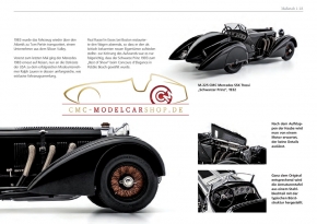 CMC model car brochure Mercedes SSK Trossi Black Prince