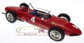 CMC Ferrari Dino 156 F1 #4 Phil Hill, Sharknose, Spa GP Belgien 1961, 1:12, Limited Edition 500