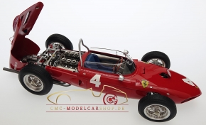 CMC Ferrari Dino 156 F1 #4 Phil Hill, Sharknose, Spa GP Belgien 1961, 1:12, Limited Edition 500