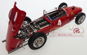CMC Ferrari Dino 156 F1 #4 Phil Hill, Sharknose, Spa GP Belgien 1961, 1:12, Limited Edition 500