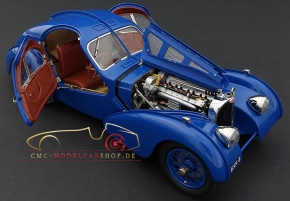 CMC Bugatti Typ 57 SC Atlantic Coupé bleu, 1938 Chassis-Nr. 57.591 (R.B. Pope)