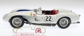 CMC Ferrari 250 Testa Rossa blanc #22, version de course Le Mans 1958, limitée 2000 exemplaires