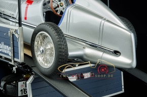 CMC Mercedes-Benz Racing Car Transporter LO 2750 + W25 T-Car Bundle