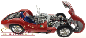 CMC Maserati Tipo 61 “Birdcage”, #29 rouge, Goodwood Revival 2008