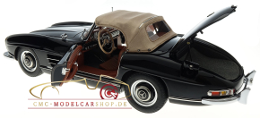 CMC Mercedes-Benz 300 SL, W198, schwarz, Softtop Dach
