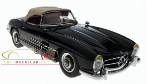 CMC Mercedes-Benz 300 SL, W198, schwarz, Softtop Dach
