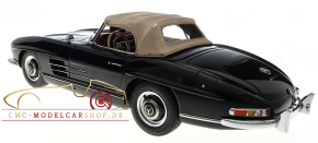 CMC Mercedes-Benz 300 SL, W198, schwarz, Softtop Dach