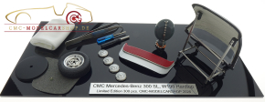 CMC Mercedes-Benz 300 SL, W198, Hardtop, silber