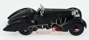 CMC Mercedes SSK Trossi, 1932 "The Black Prince", Interior leather dark green