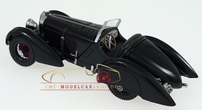 CMC Mercedes SSK Trossi, 1932 "The Black Prince", Interior leather dark green