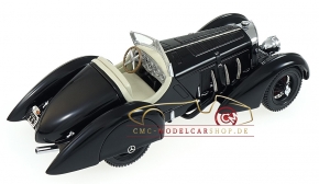 CMC Mercedes SSK Trossi, 1932 "Der Schwarze Prinz", Innen Leder Weiss