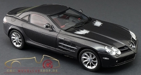 CMC Mercedes-Benz SLR McLaren, Anthrazit Metallic, Leder rot