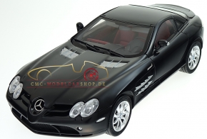 CMC Mercedes-Benz SLR McLaren, schwarz, Leder rot