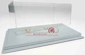 Atlantic Vitrine Mulhouse cuir blanc 1:18 modèles